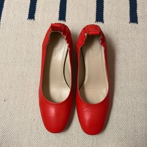 Red Everlane Day Glove Heel